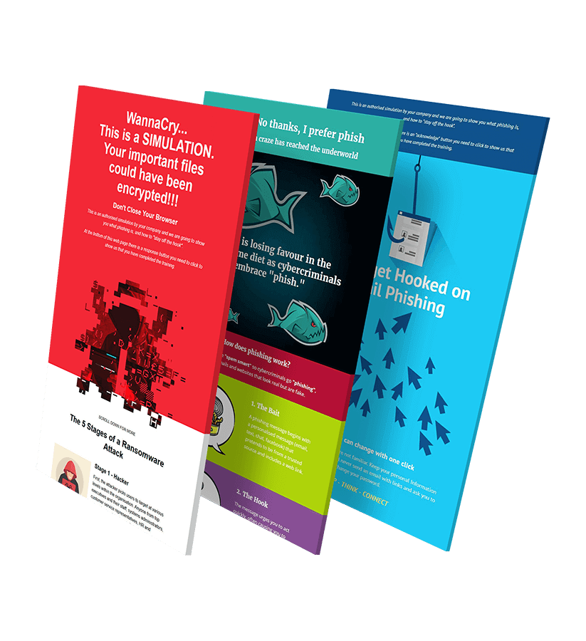 Phising Simulation Software Learning Experiences - MetaPhish