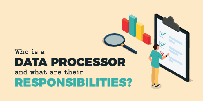 Responsabilità del responsabile del trattamento dei dati
