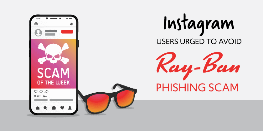 Ray-Ban phishing scam