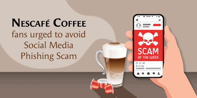 Nescafé phishing scam