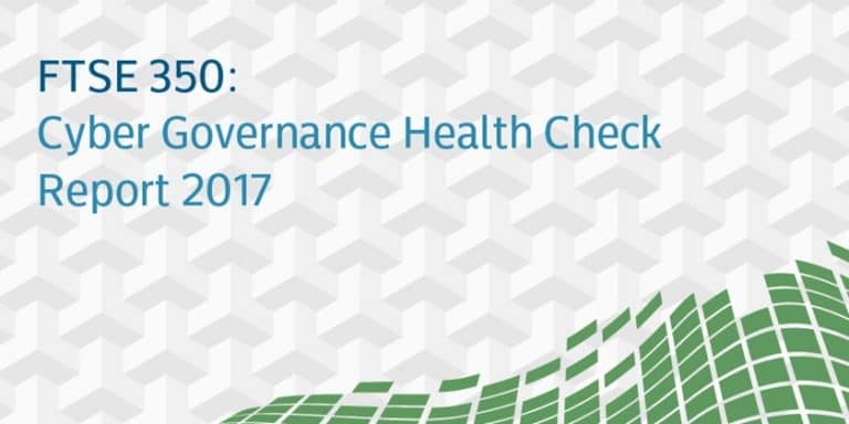 Hälsokontrollrapport om cyberstyrning 2017 - Nedskärning