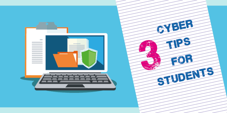 3 cyber tips for students