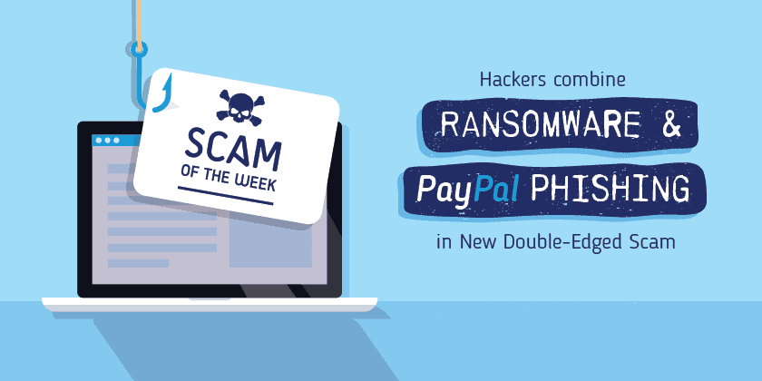 Ransomware and phishing scam