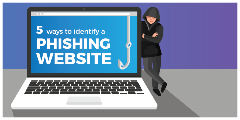 Identificer et phishing-websted