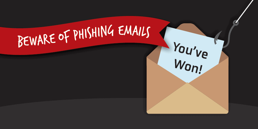 E-mails pretos de Phishing de sexta-feira