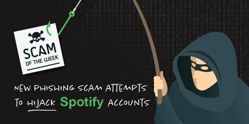 Spotify phishing scam