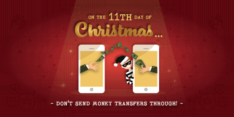 Money transfers at Christmas