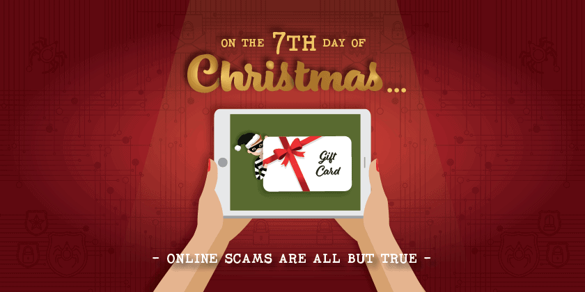 Il settimo giorno di Natale... Le truffe online sono tutto fuorché vere