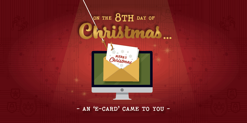 L'ottavo giorno di Natale... È arrivata una eCard