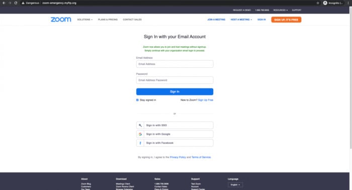 Zoom Phishing Scam Aims to Steal Login Credentials Zoom Phishing Scam Aims to Steal Login Credentials