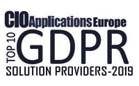 CIO Applications - Top 10 GDPR-løsningsleverandør 2019