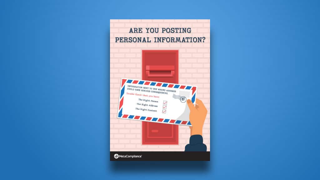 Are-you-posting-personal-information Affiche cybersécurité : Publiez-vous des informations personnelles ?
