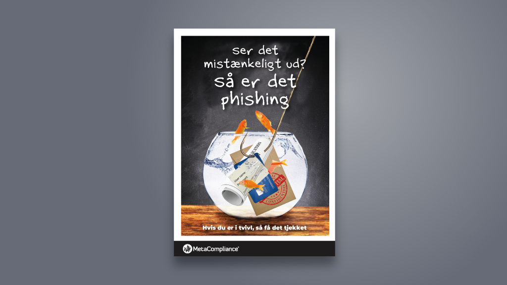 Phishing awarenessplakat
