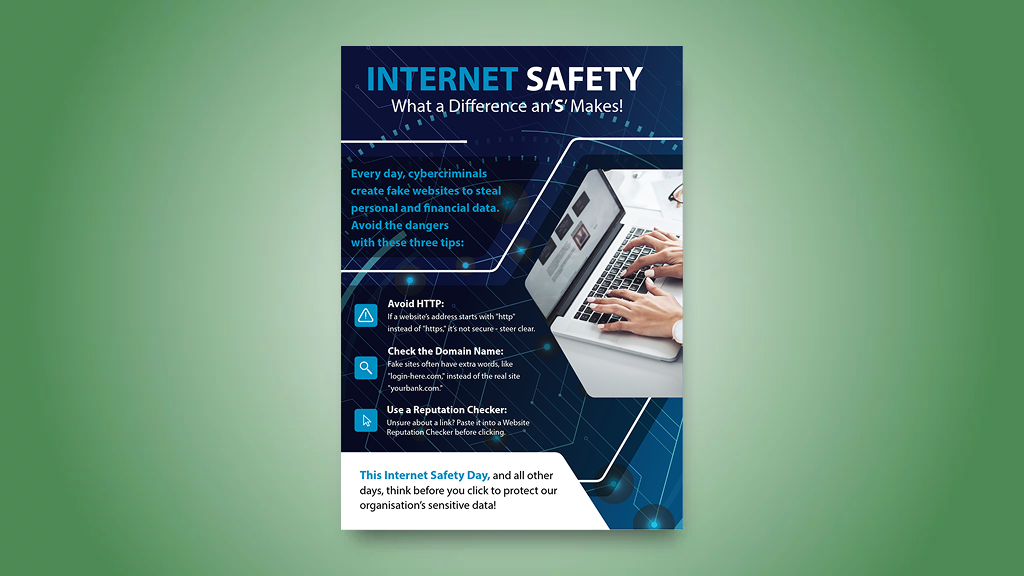 Internet Safety Poster What a Difference a S Makes (1) 1