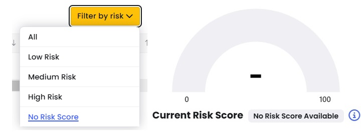 No risk score