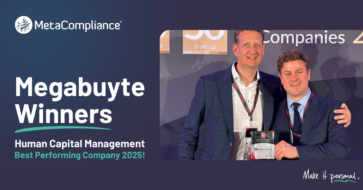 MetaCompliance Wins 2025 Megabuyte50 Award for Human Capital