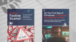 Estafas en las reservas navideñas y kit de concienciación cibernética