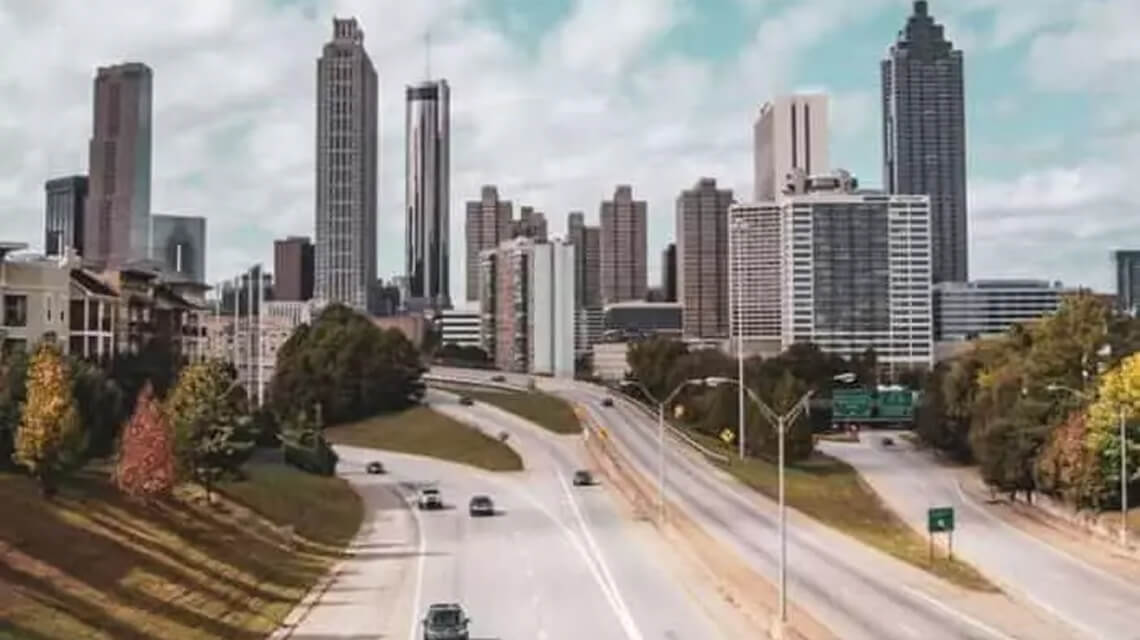 Paisagem urbana na América
