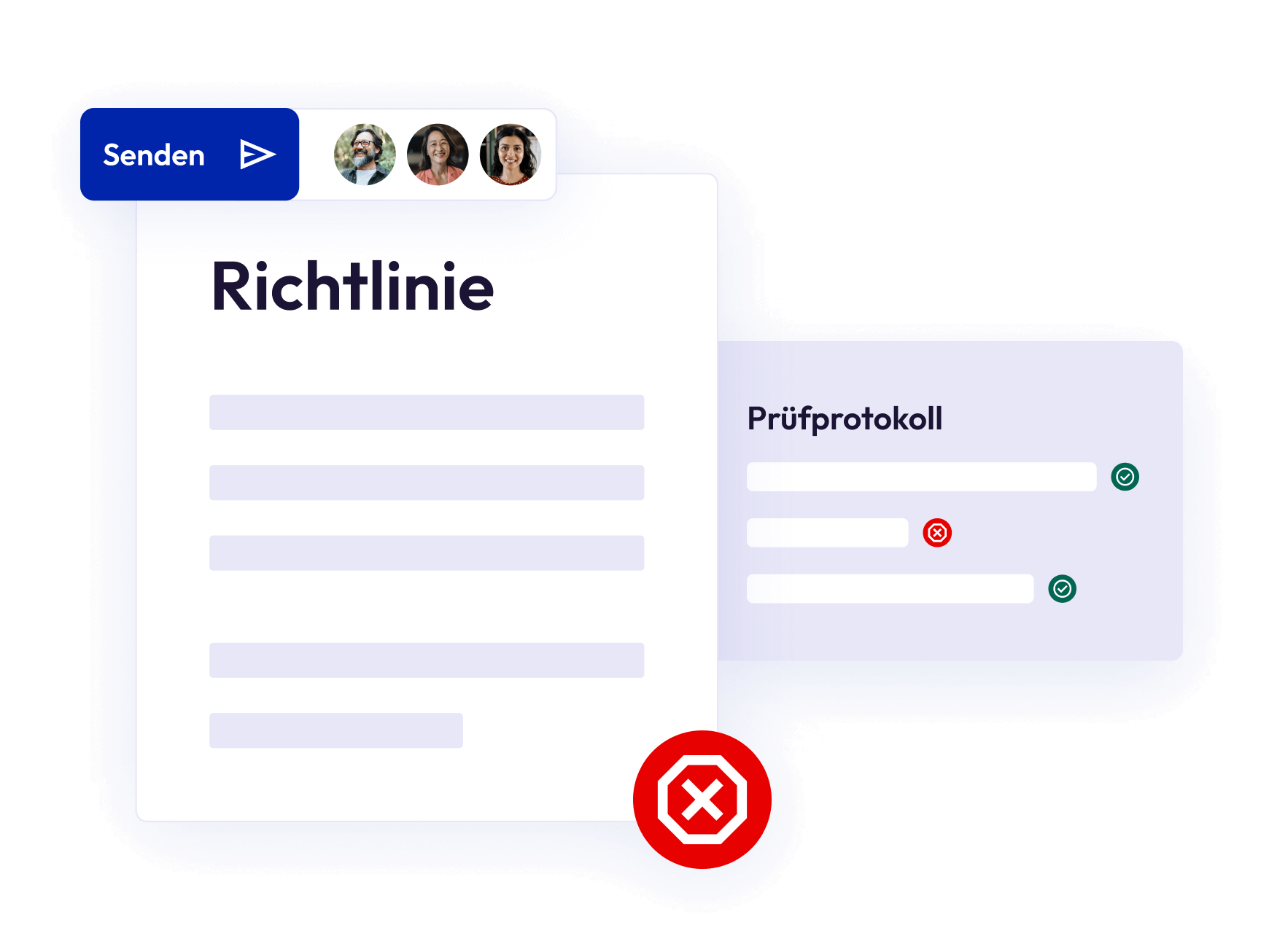 Protokoll der Richtlinienprüfung