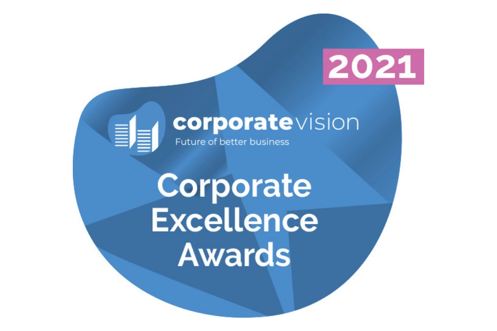 MetaCompliance Win Best Cyber Security eLearning Solutions Provider Corporate Excellence 2021 Awards Logo