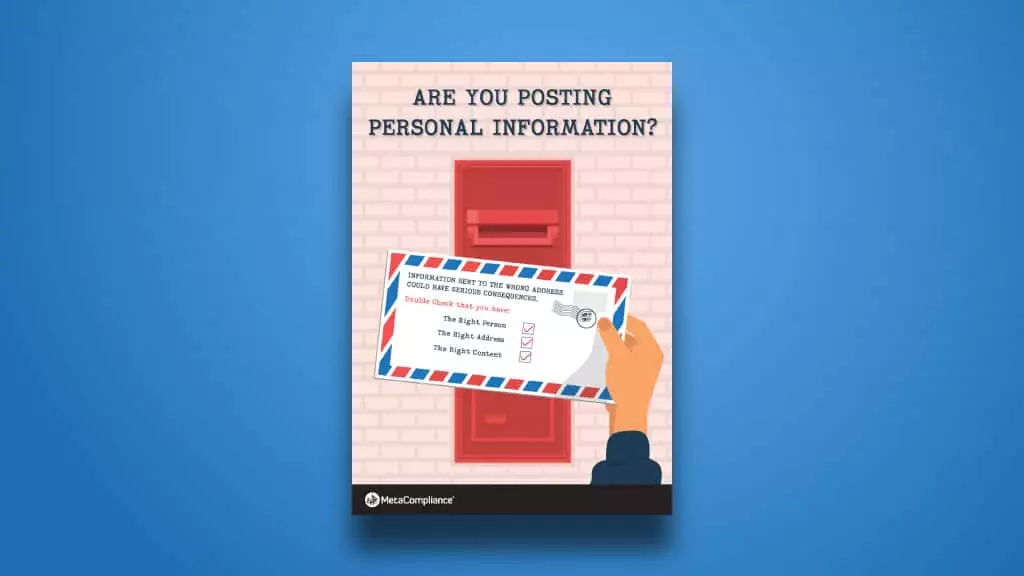 Are you posting personal information poster
