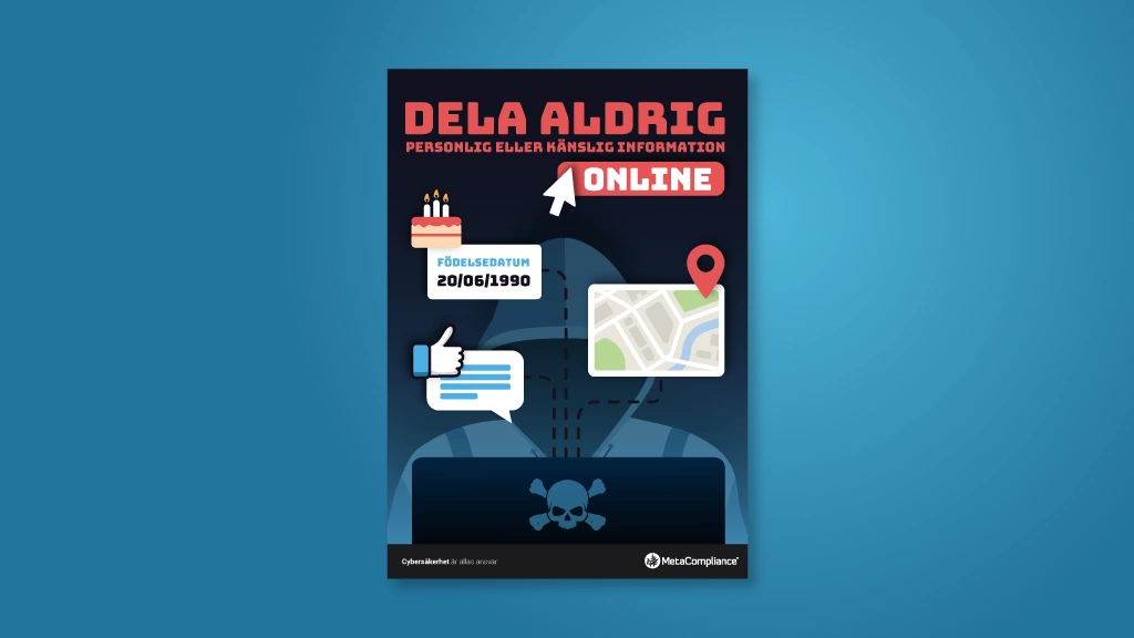 Dela aldrig personliga SV