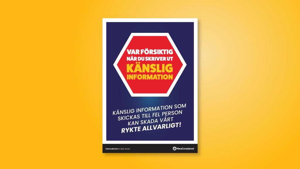 Säker datahantering MC SV