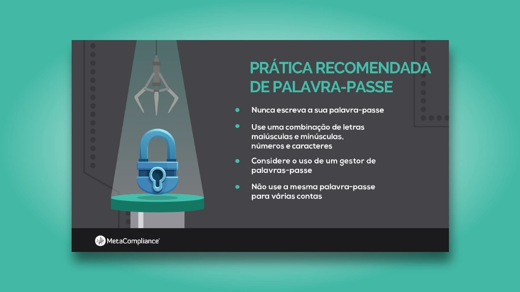 Protector de ecrã Passwords pt
