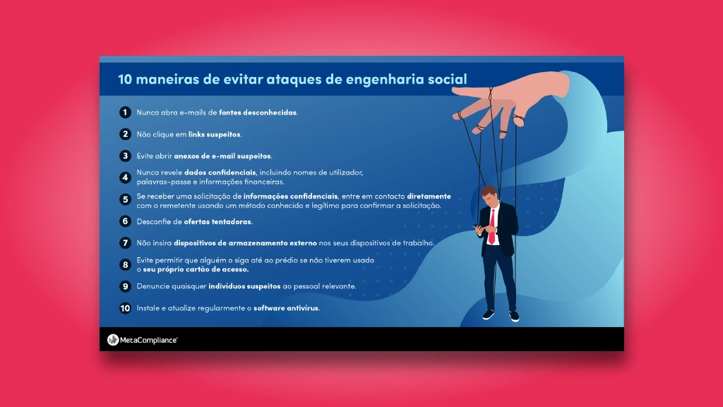 Protecção de ecrã de engenharia social pt