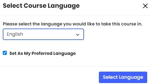 language modal