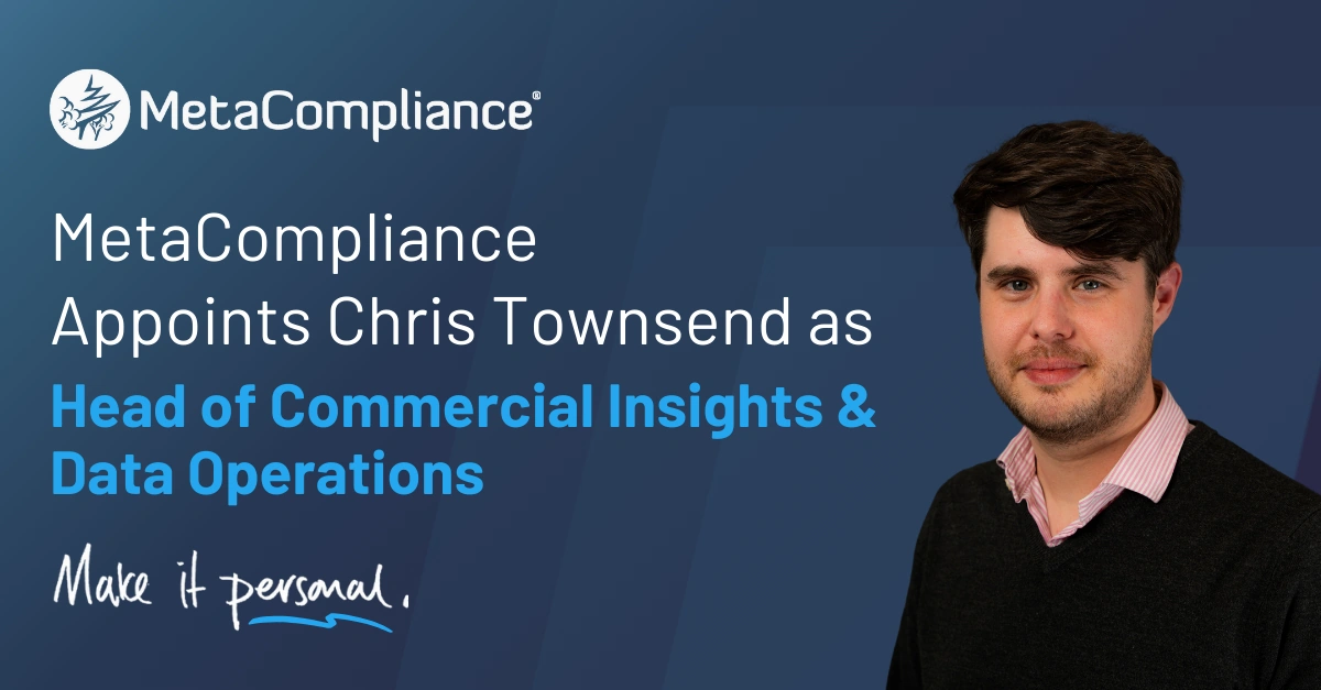 Bienvenida a Chris Townsend a MetaCompliance