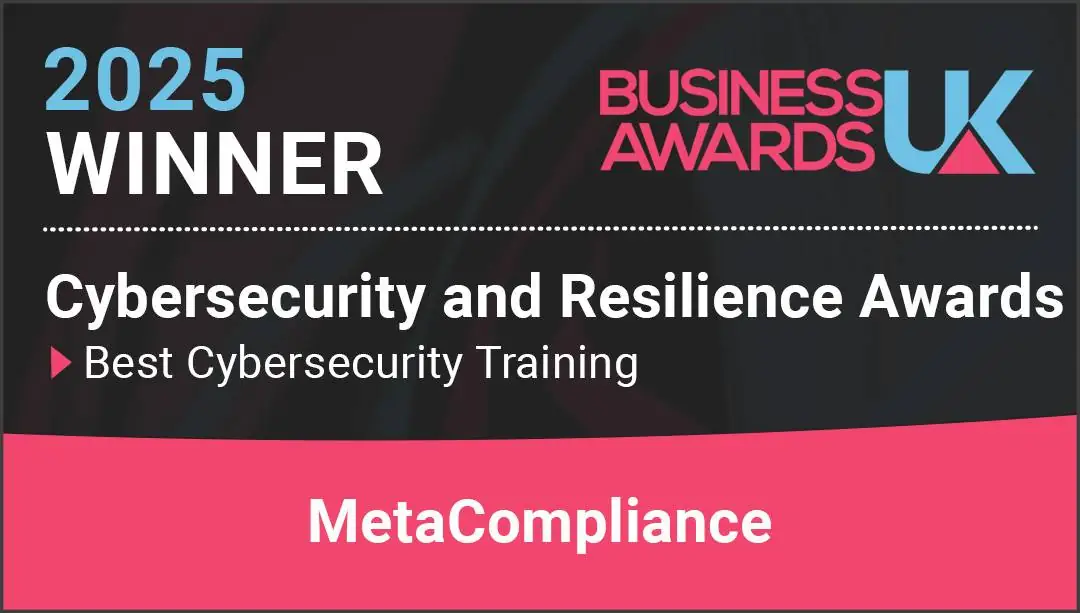 MetaCompliance Wins Best Cybersecurity Training at 2025 Cybersecurity & Resilience Awards